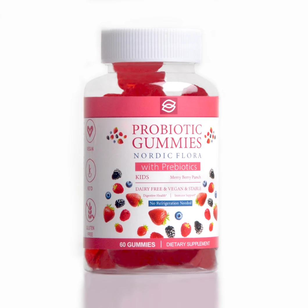 100 Billion 34 Strains Probiotic & Prebiotics Women′s Probiotic Gummy
